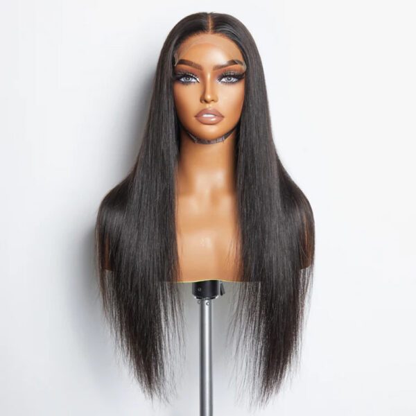 180% Density 5x5 HD Glueless Lace Closure Wig Straight Human Hair