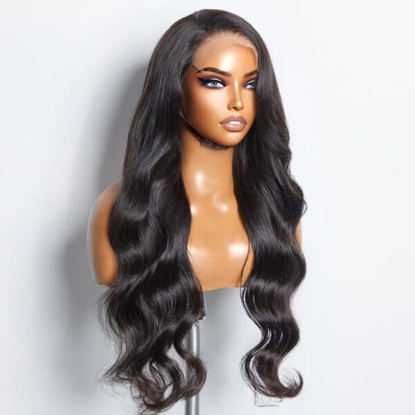 180% Density 5×5 Glueless Lace Closure Wig Body Wave Human Hair