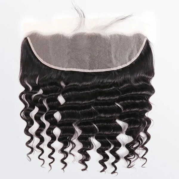 14-20-Inch 13×4 Deep Wave Free Parted Frontal